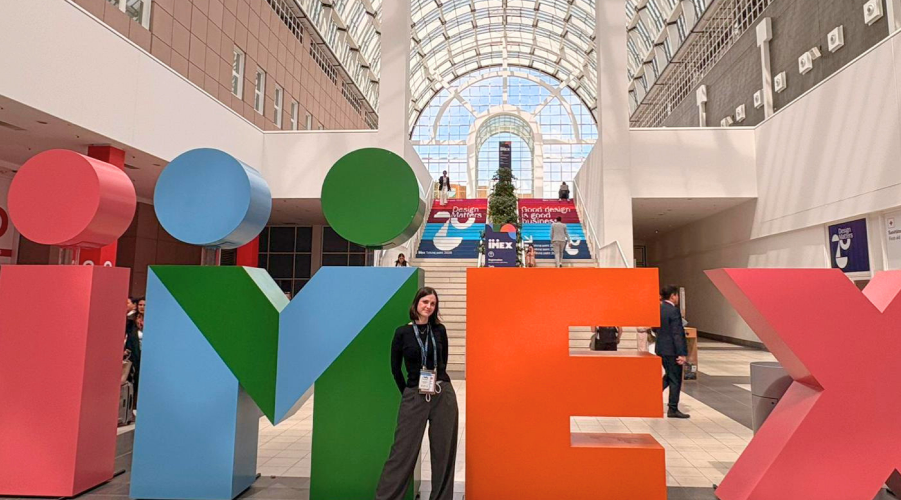 IMEX 2026 giant letters Spain pavilion