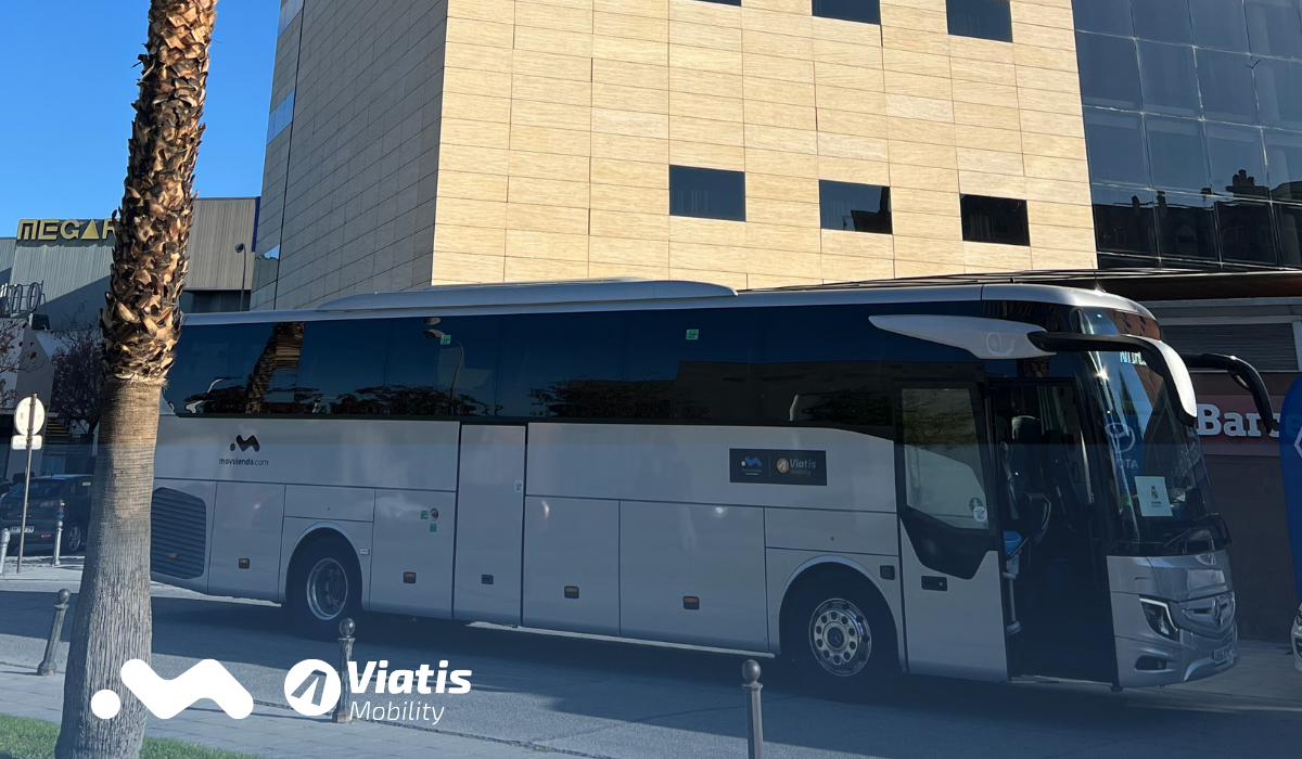 Private bus hire Viatis Mobility Andalusia events