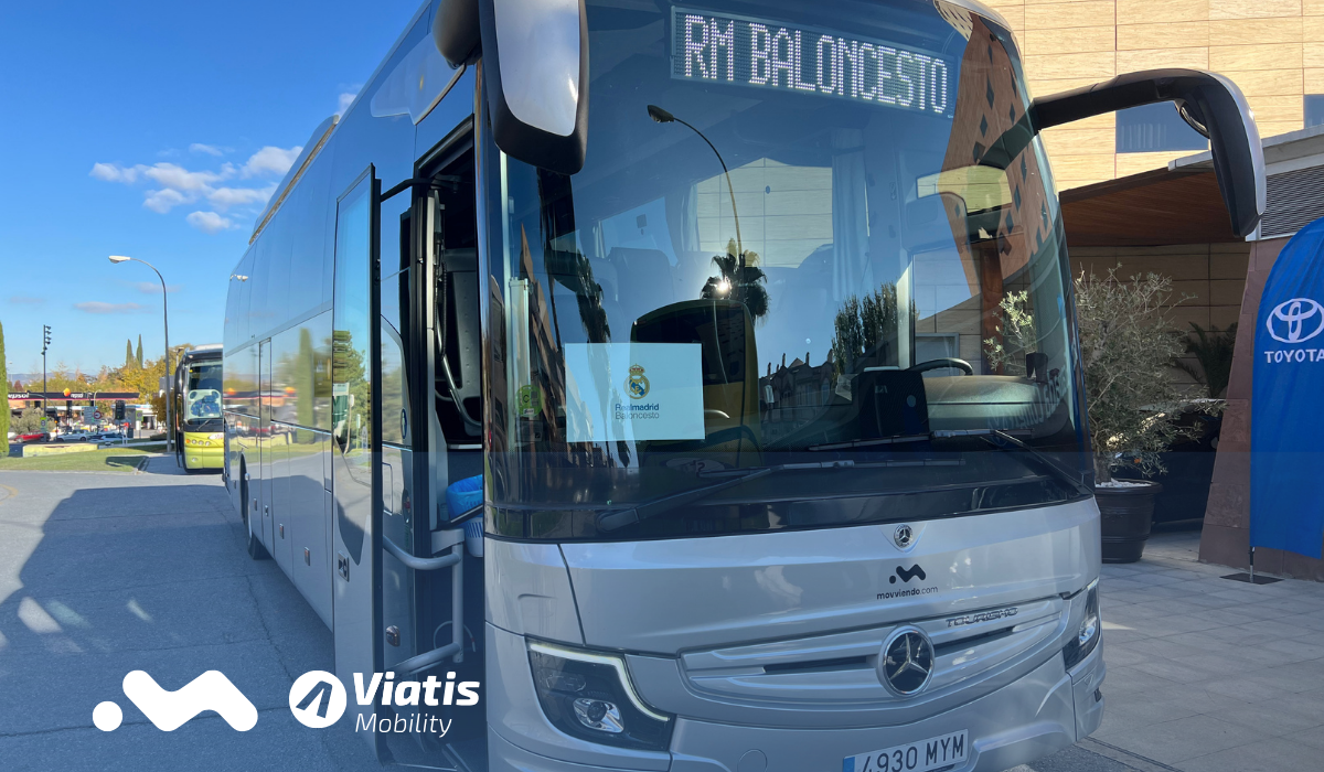 Viatis Mobility coaches fleet private transport Spain